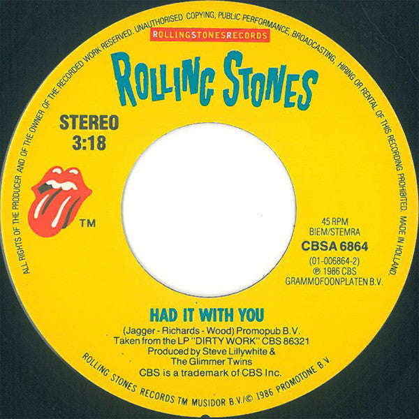 The Rolling Stones -Harlem Shuffle
