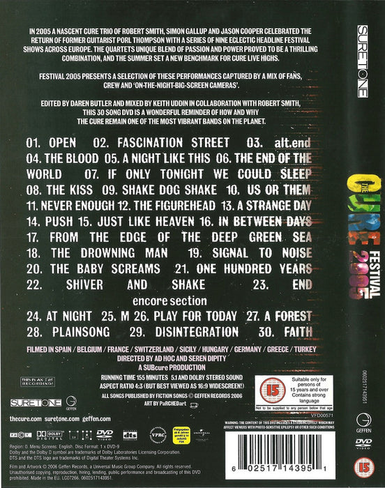 The Cure -Festival 2005