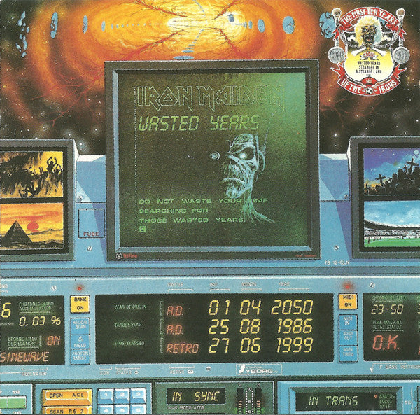 Iron Maiden -Wasted Years · Stranger In A Strange Land