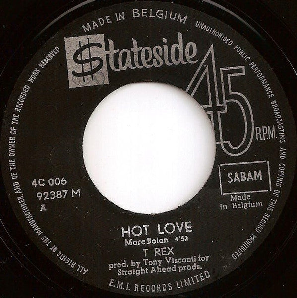 T. Rex -Hot Love