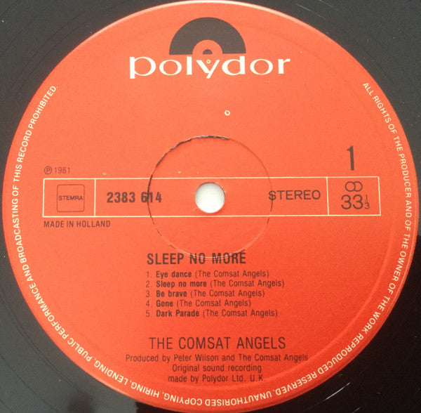 The Comsat Angels -Sleep No More