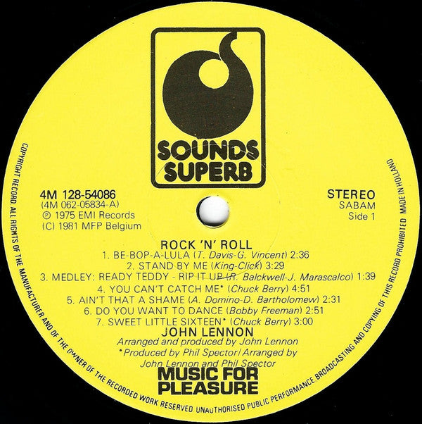 The Beatles & John Lennon -Rock'N'Roll