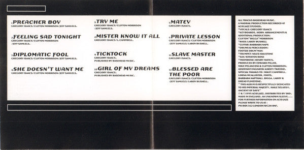 Gregory Isaacs - Private Lesson