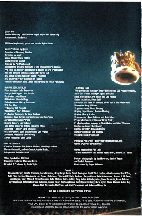 Queen -Live At Wembley Stadium