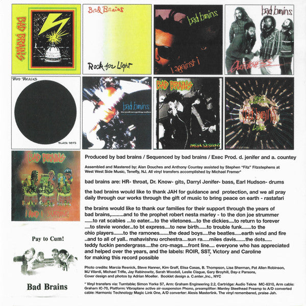 Bad Brains - Banned In D.C.: Bad Brains Greatest Riffs