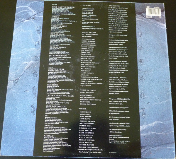 Toto -Past To Present 1977 - 1990