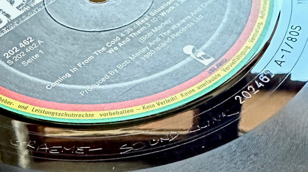 Bob Marley & The Wailers -Uprising