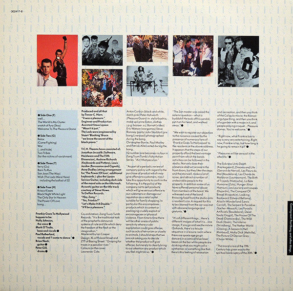 Frankie Goes To Hollywood -Welcome To The Pleasuredome