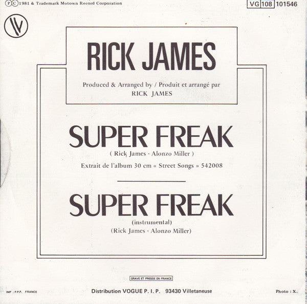 Rick James -Super Freak (Part.1&2)