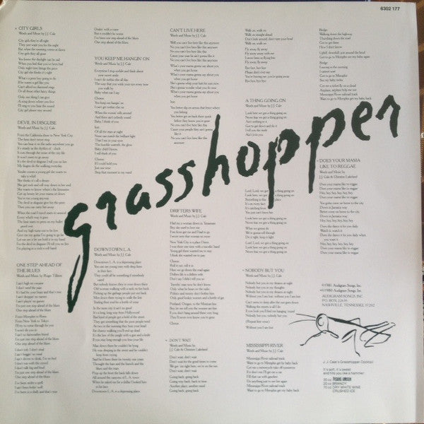 J.J. Cale -Grasshopper