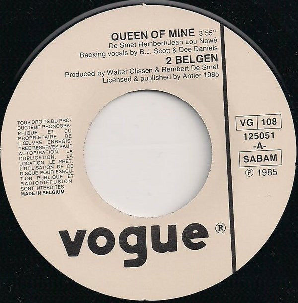 2 Belgen -Queen Of Mine