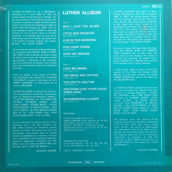 Luther Allison -Love Me Mama