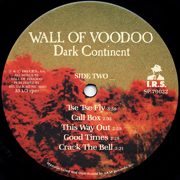 Wall Of Voodoo -Dark Continent