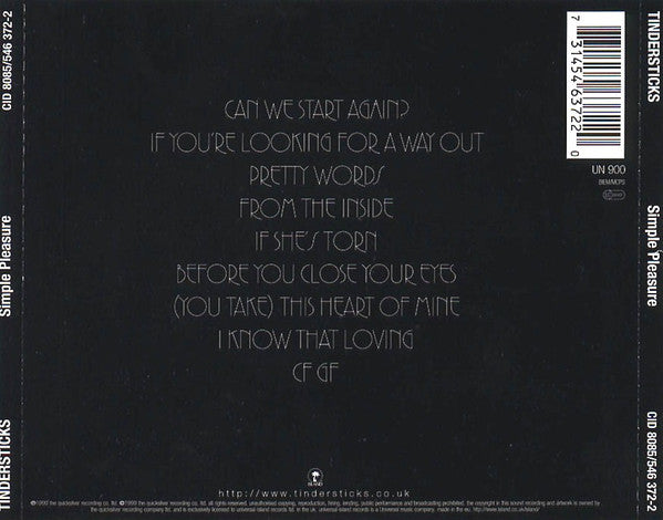 Tindersticks -Simple Pleasure