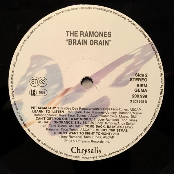 Ramones -Brain Drain