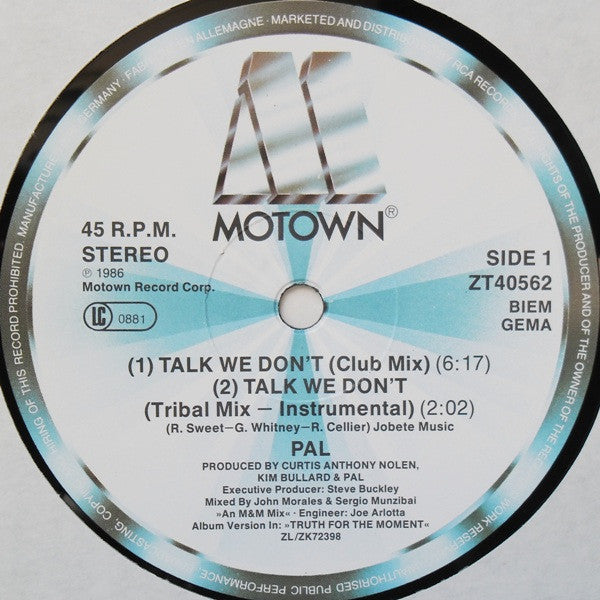 Pal (2) -Talk We Don't