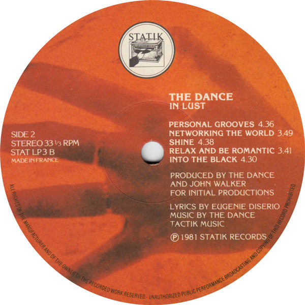 The Dance -In Lust
