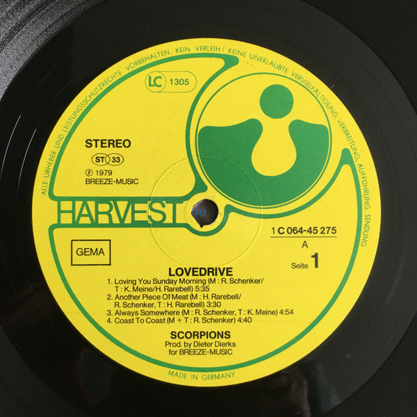 Scorpions -Lovedrive