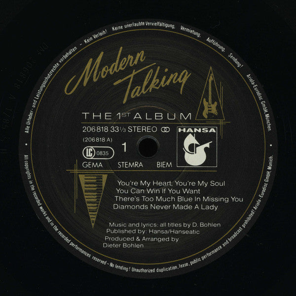 Modern Talking -The 1st Album