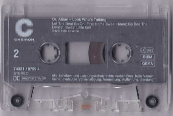 Dr. Alban - Look Whos Talking! (The Album)