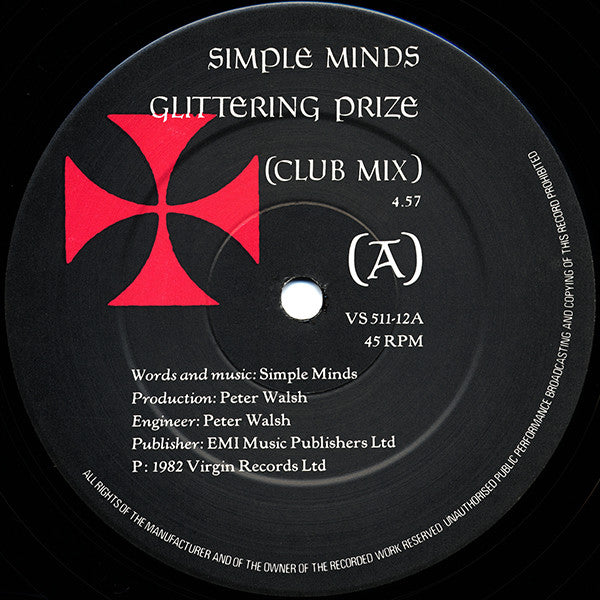 Simple Minds -Glittering Prize