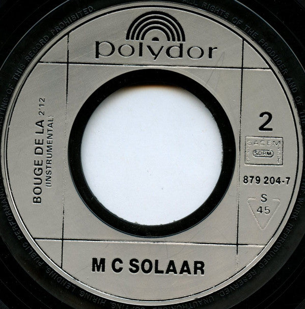 M.C. Solaar* -Bouge De Là