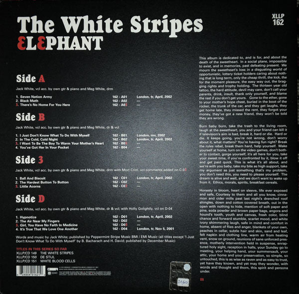 The White Stripes -Elephant
