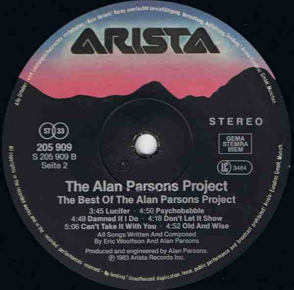 The Alan Parsons Project -The Best Of The Alan Parsons Project