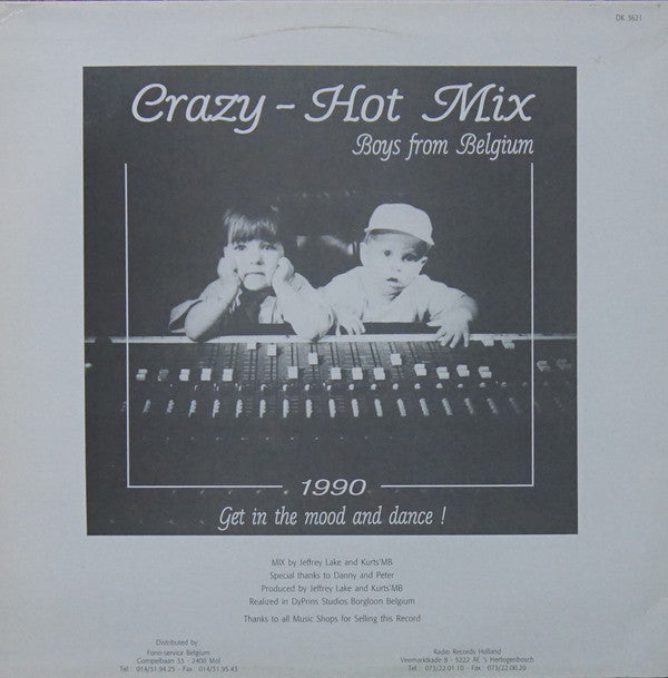 Various -Crazy - Hot Mix (Boys from Belgium)