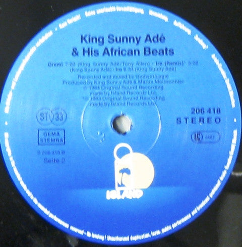 King Sunny Ade And His African Beats* -Aura