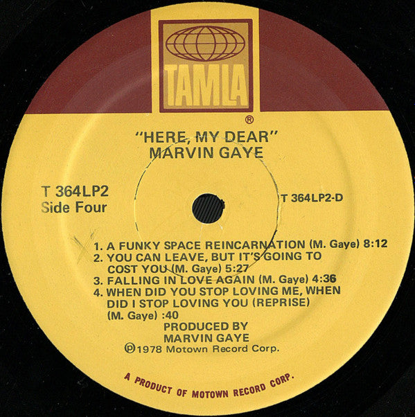 Marvin Gaye - "Here, My Dear."