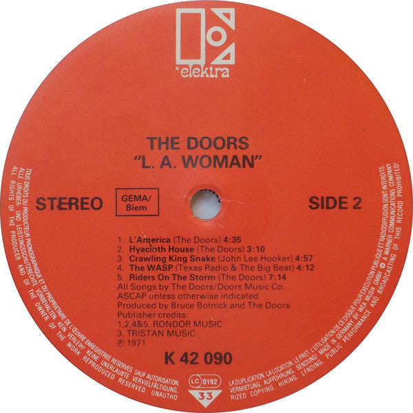 Doors* -L.A. Woman