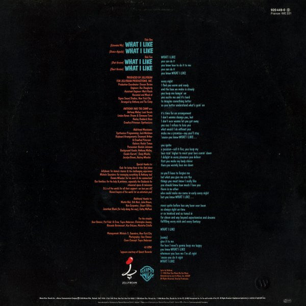 Anthony And The Camp - What I Like