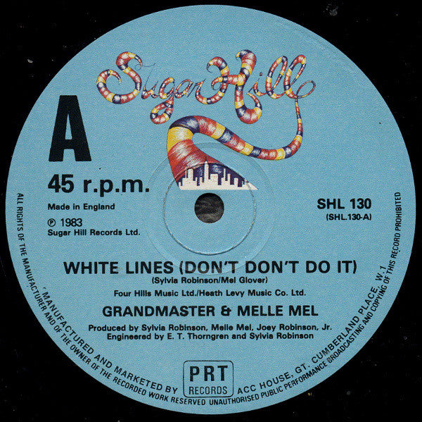 Grandmaster &amp; Melle Mel* - White Lines (Don't Don't Do It)