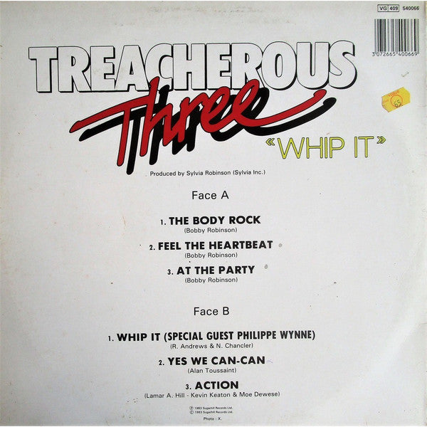Treacherous Three - Whip It