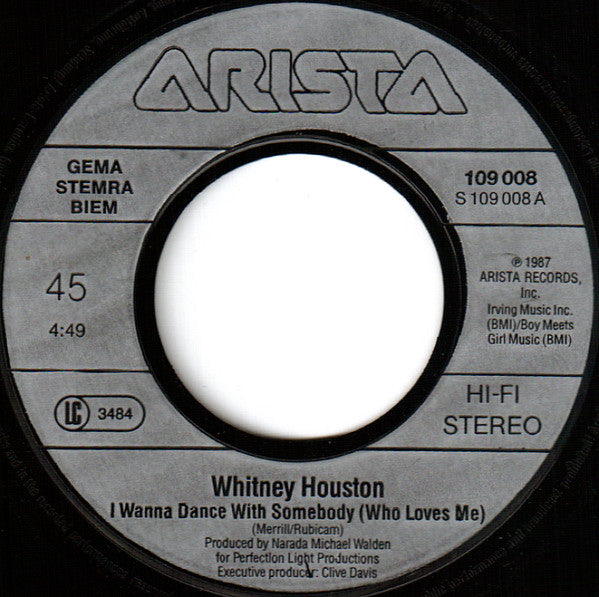 Whitney* -I Wanna Dance With Somebody (Who Loves Me)