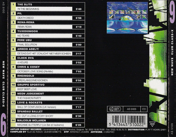 Various -New Wave Club Class•X 6