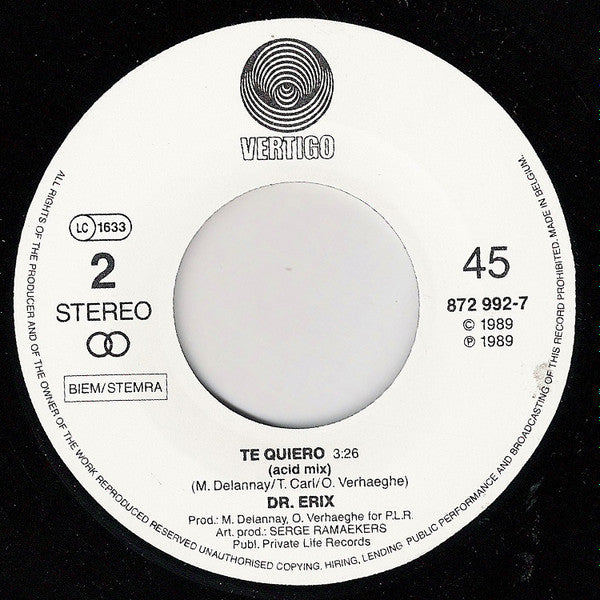 Dr. Erix - Te Quiero