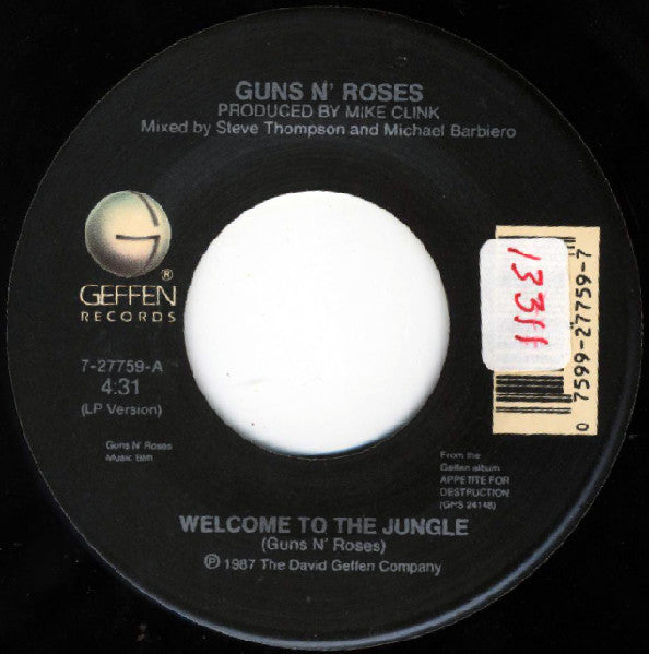 Guns N' Roses -Welcome To The Jungle