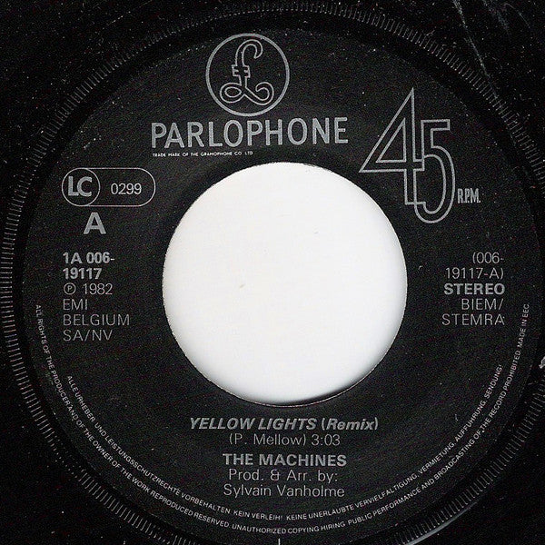 The Machines -Yellow Lights