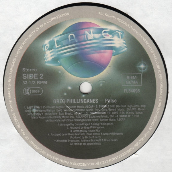 Greg Phillinganes -Pulse