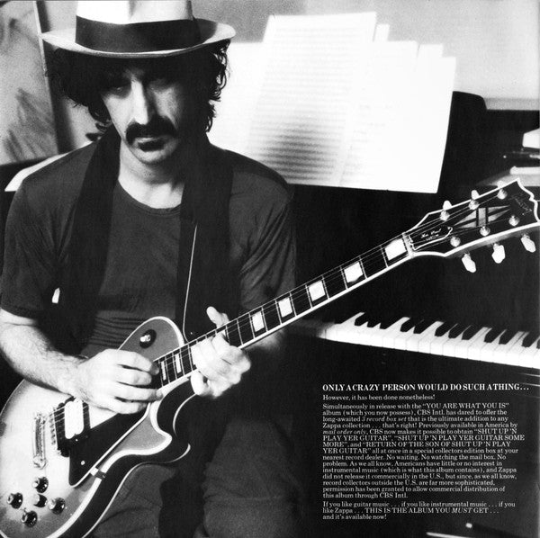 Frank Zappa -You Are What You Is