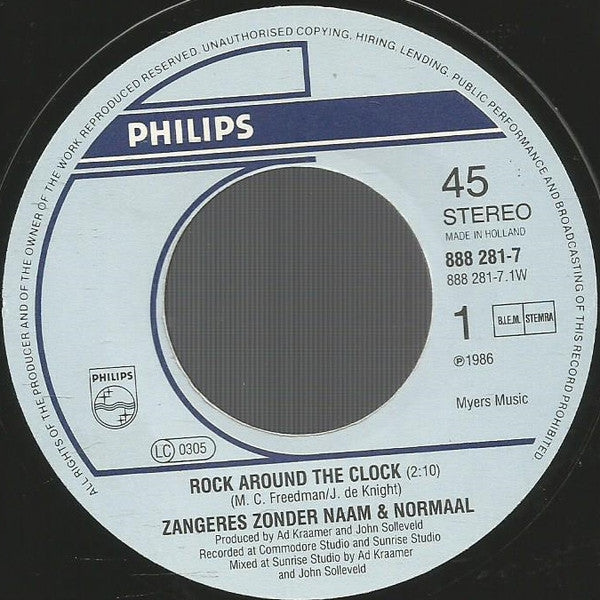 Zangeres Zonder Naam & Normaal -Rock Around The Clock