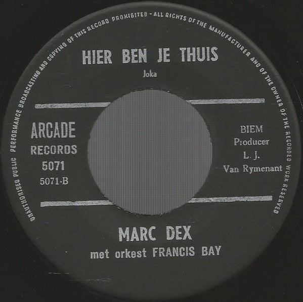 Marc Dex - Maar In Amerika