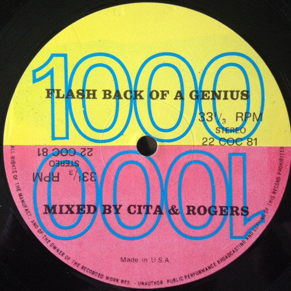 Various - Flash Back Of A Genius