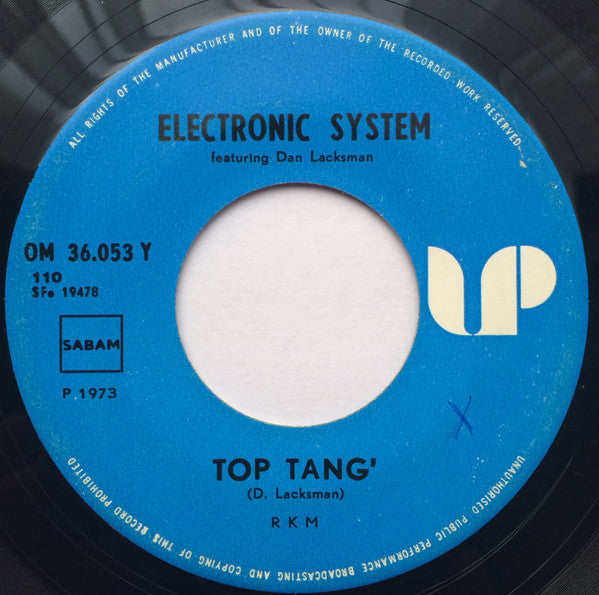 Electronic System Featuring Dan Lacksman -Top Tang' / Electronic Fair