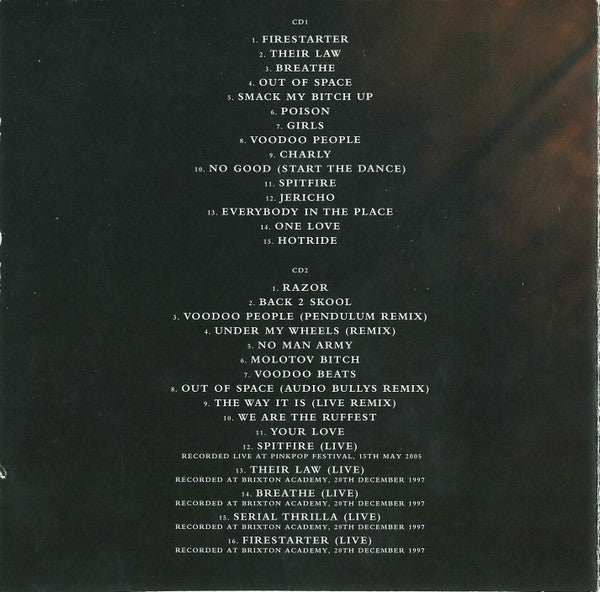 The Prodigy -Their Law - The Singles 1990-2005