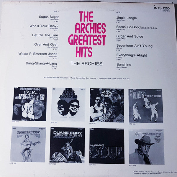 The Archies - Greatest Hits