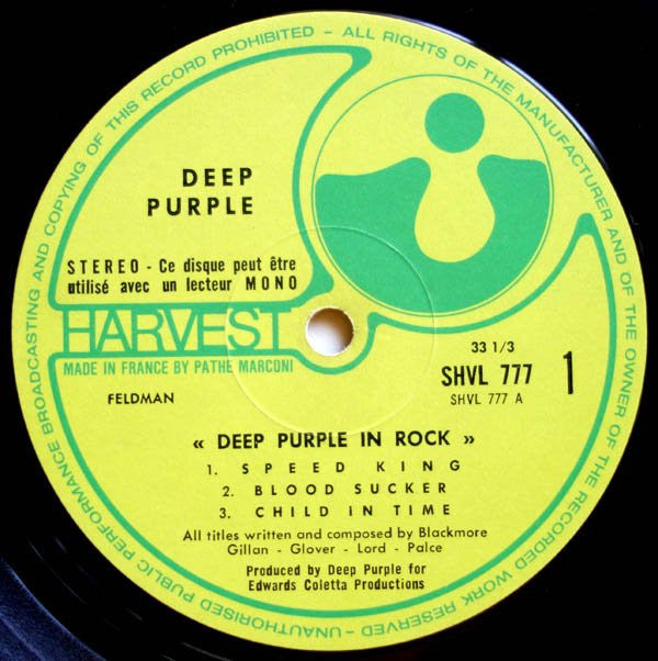 Deep Purple -In Rock