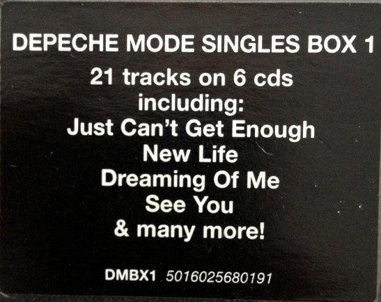 Depeche Mode - Singles 1-6